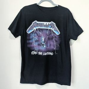 Metallica Ride the Lightning Band Tee